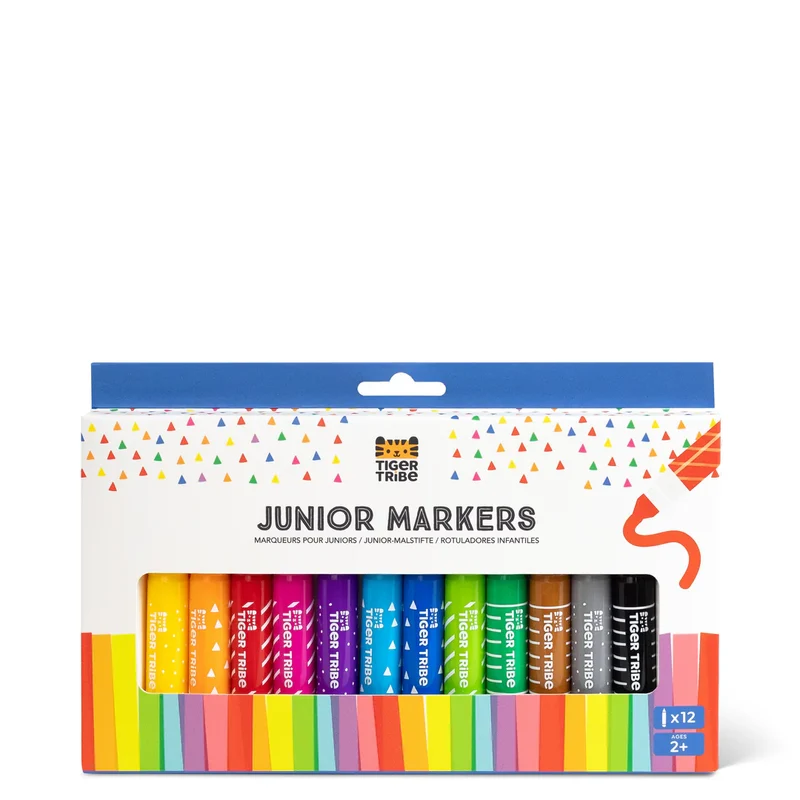 Rotuladores Junior Markers · Tiger Tribe