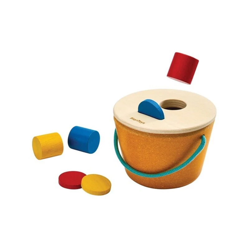 Cubo encaja y cae · Plantoys