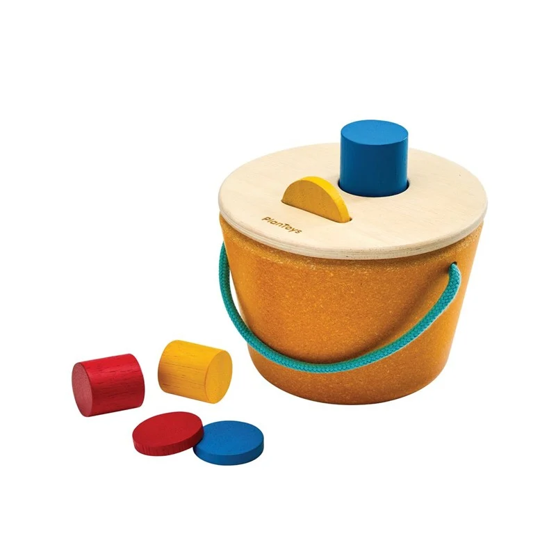 Cubo encaja y cae · Plantoys