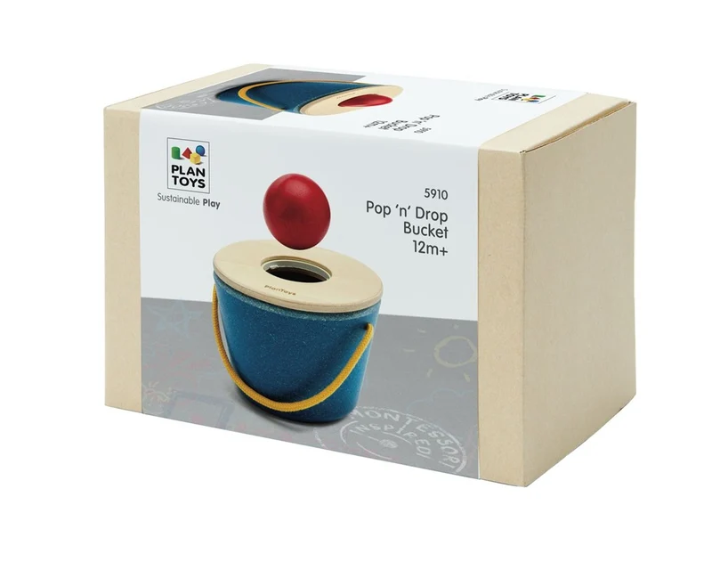 Cubo empuja y cae · Plantoys