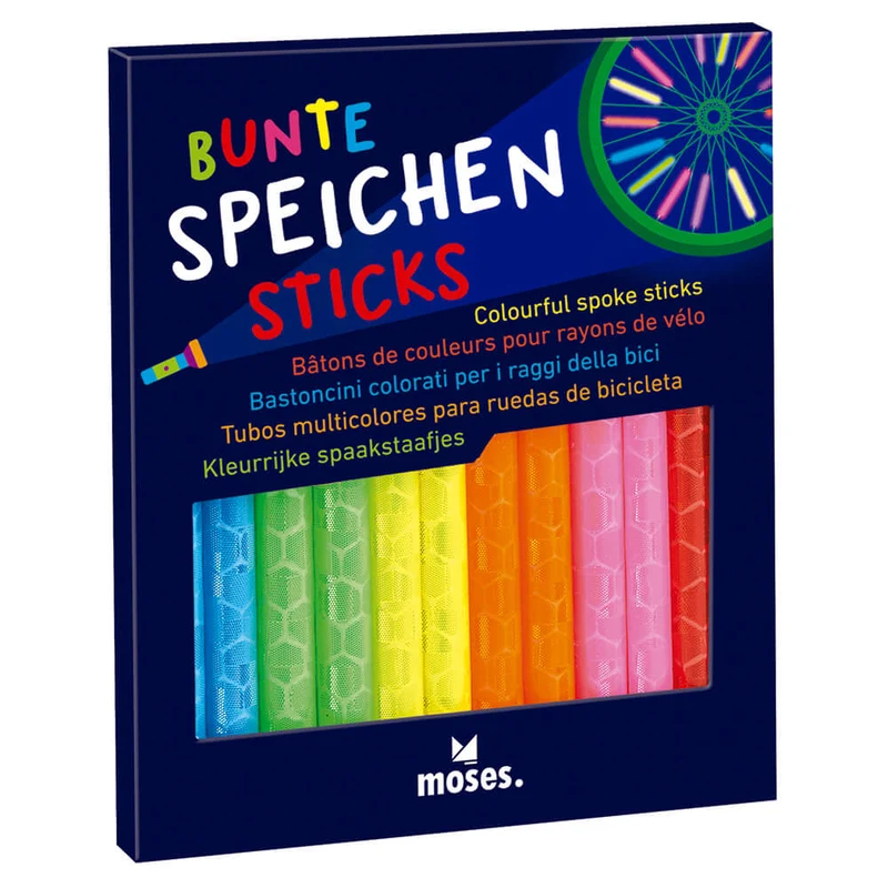 Adorno Radios Bici reflectores · Moses (Colores Surtidos)