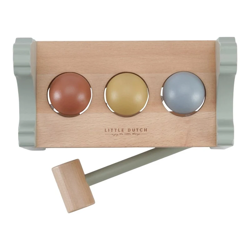 Banco de Golpeo con bolas Little Farm · Little Dutch