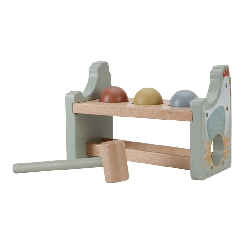 Banco de Golpeo con bolas Little Farm · Little Dutch