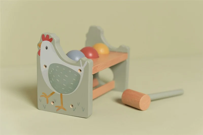 Banco de Golpeo con bolas Little Farm · Little Dutch