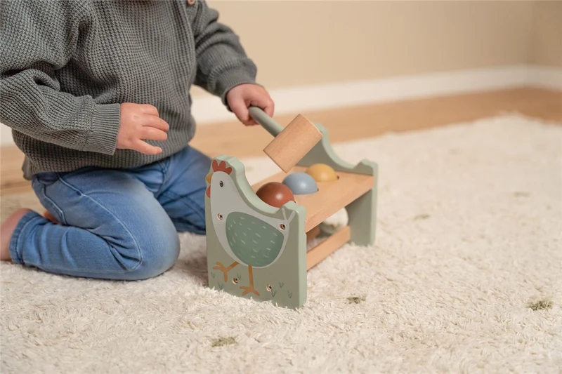 Banco de Golpeo con bolas Little Farm · Little Dutch