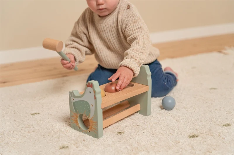 Banco de Golpeo con bolas Little Farm · Little Dutch