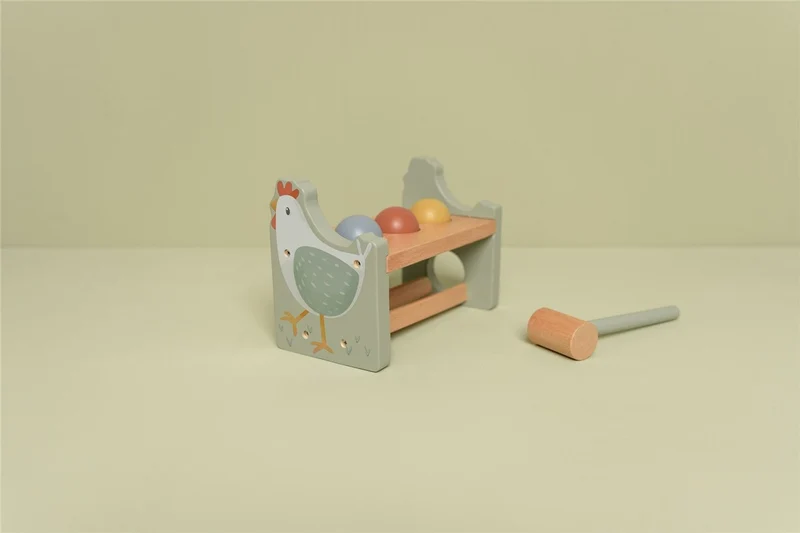 Banco de Golpeo con bolas Little Farm · Little Dutch