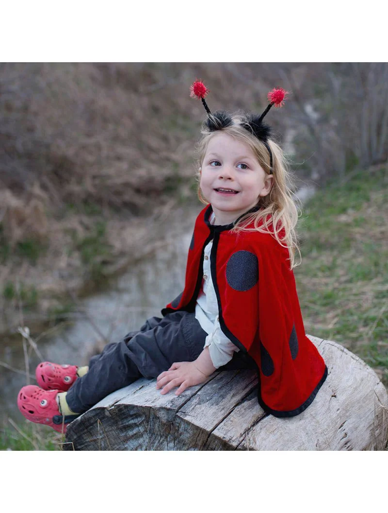 Capa mariquita y antenas · Great Pretenders 2-3 años