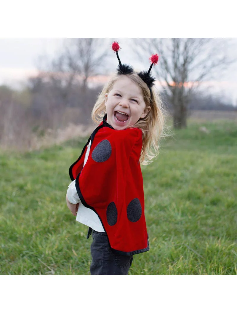 Capa mariquita y antenas · Great Pretenders 2-3 años