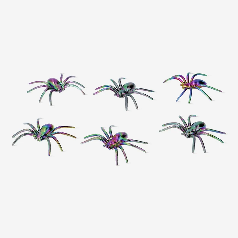 Holographic Spiders - 6 pcs