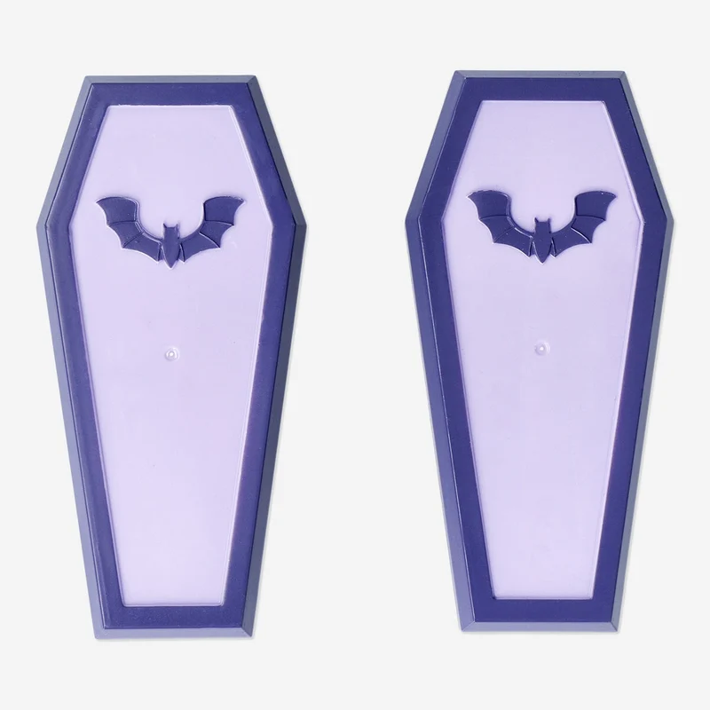 Coffin shaped snack boxes
