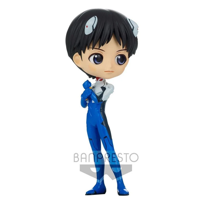 Figura Shinji Ikari Plugsuit Style Ver.A - Evangelion Q Posket 14cm