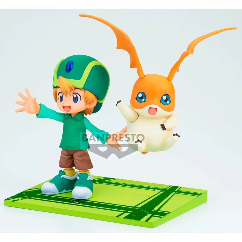 Figura DXF Takeru y Patamon - Digimon Adventure Archives 15cm