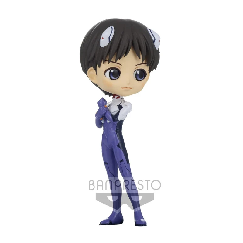 Figura Shinji Ikari Plugsuit Style Ver.B - Evangelion Q Posket 14cm