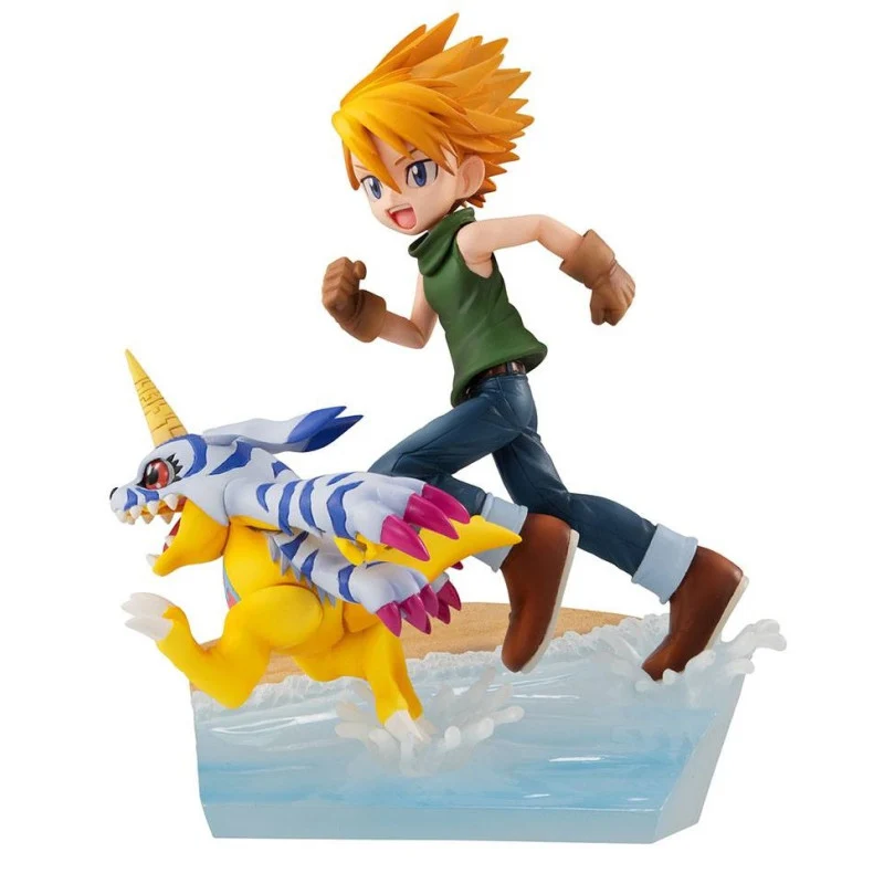 Figura Yamato Ishida y Gabumon - Digimon Adventure Serie G.E.M. 12cm