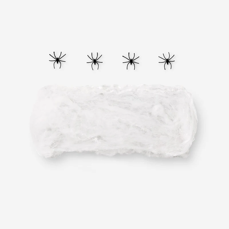 Cobweb with Spiders - 4 pcs