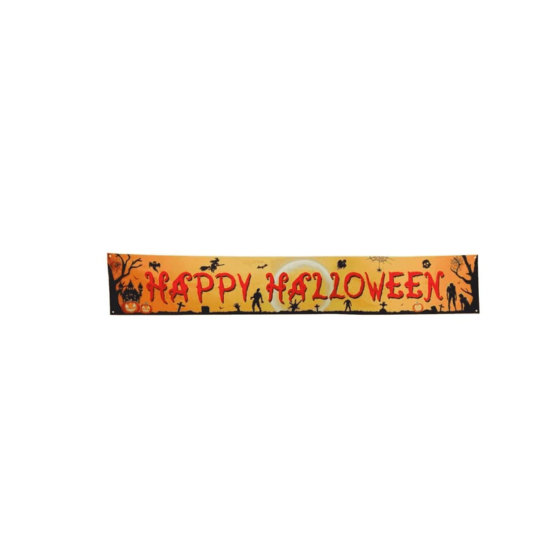 Letrero Happy Halloween de 290 x 50 Centímetros