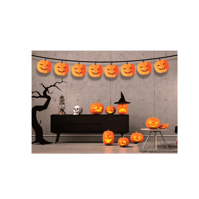 Guirnalda Calabaza Amistosa 3 netros