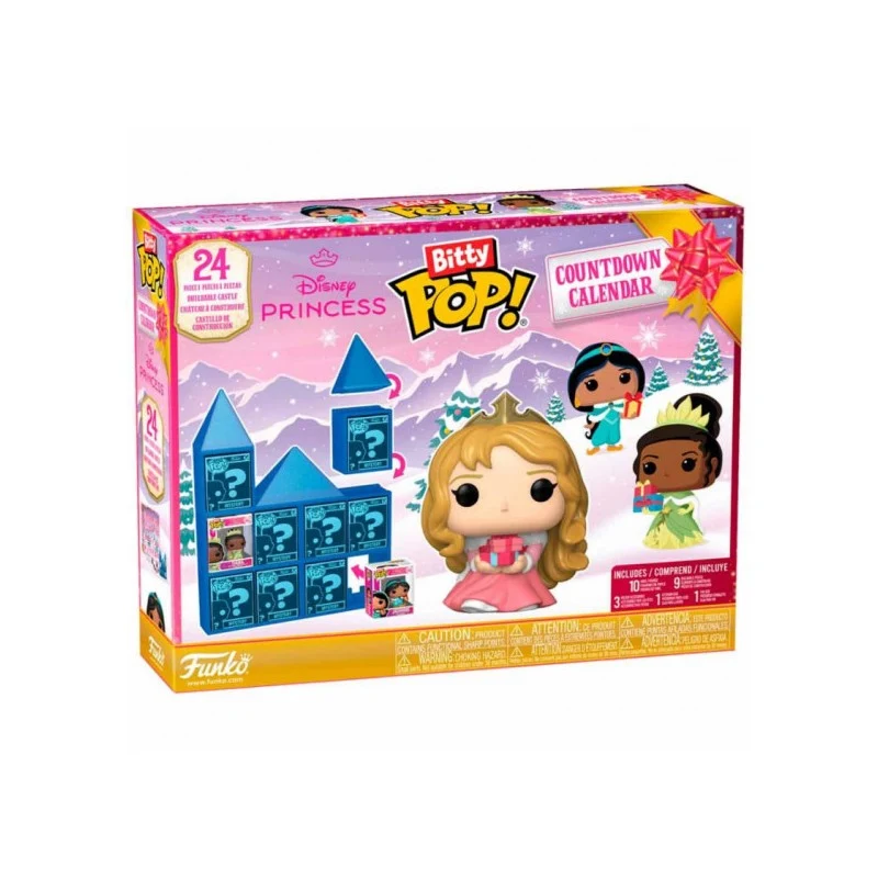 Calendario de Adviento Funko Pocket Pop Princesas Disney 24 Días