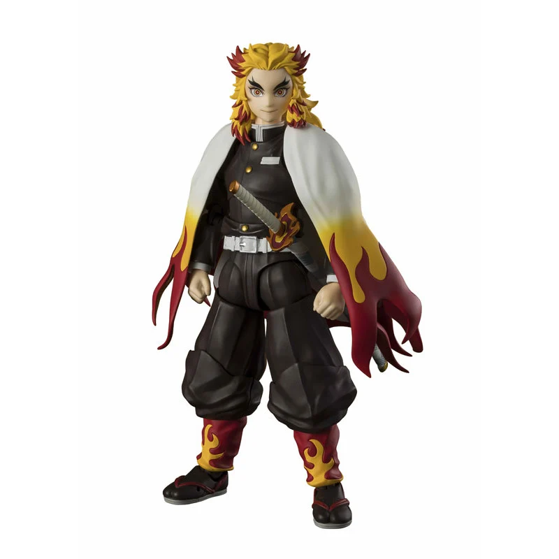 Figura Articulada Kyojuro Rengoku - Demon Slayer: Kimetsu no Yaiba SH Figuarts
