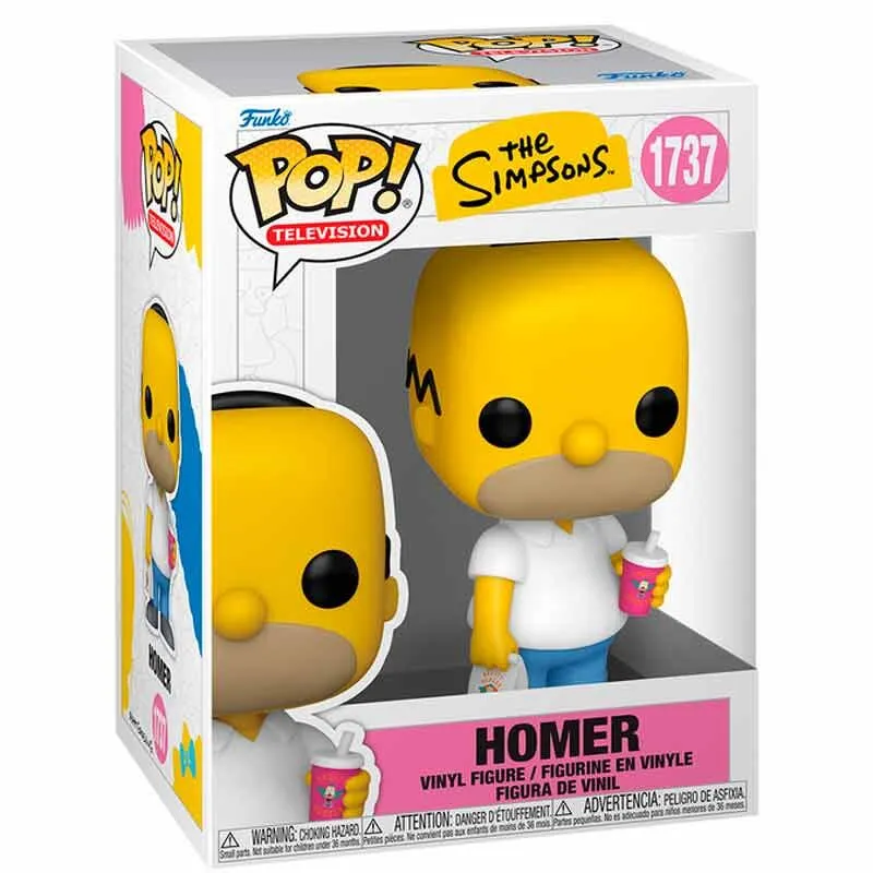 Funko Pop Homer Krusty Burger - Los Simpson
