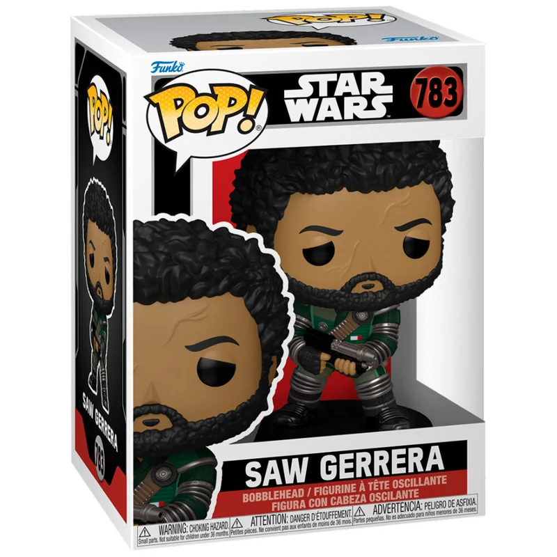 Funko Pop Saw Gerrera - Star Wars: Andor