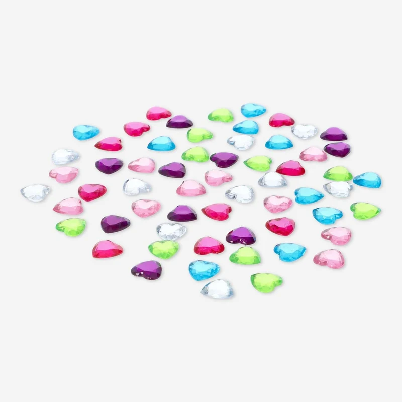 Decoration hearts. Adhesive