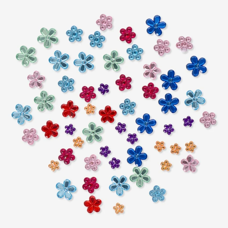 Decoration flowers. Adhesive