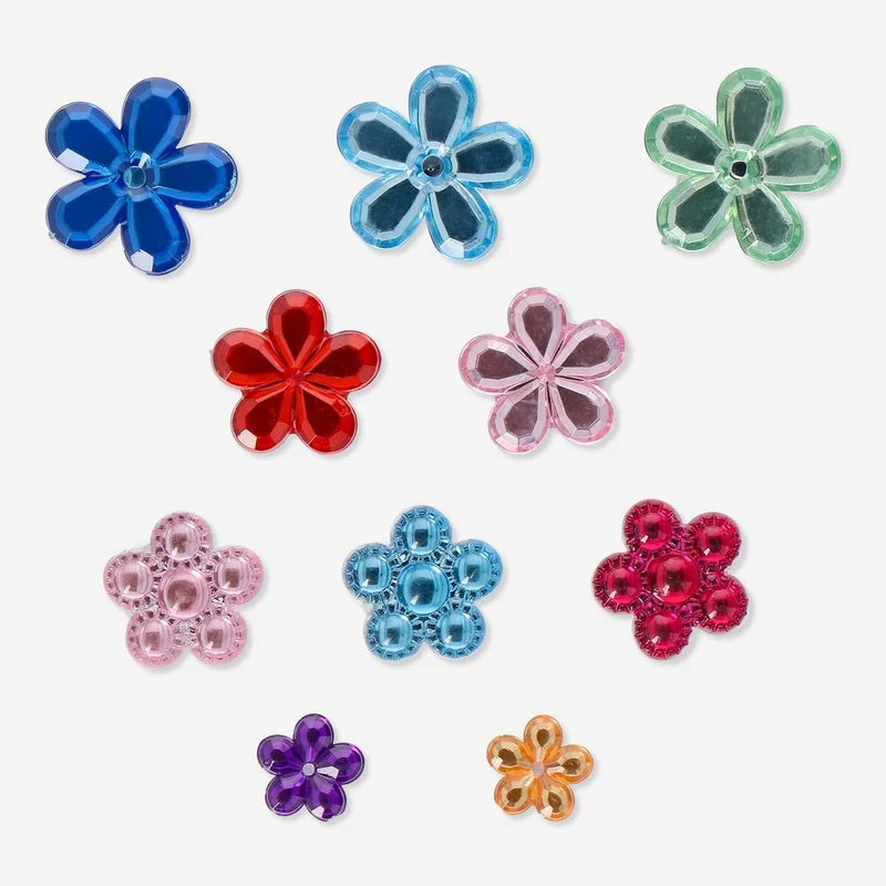 Decoration flowers. Adhesive
