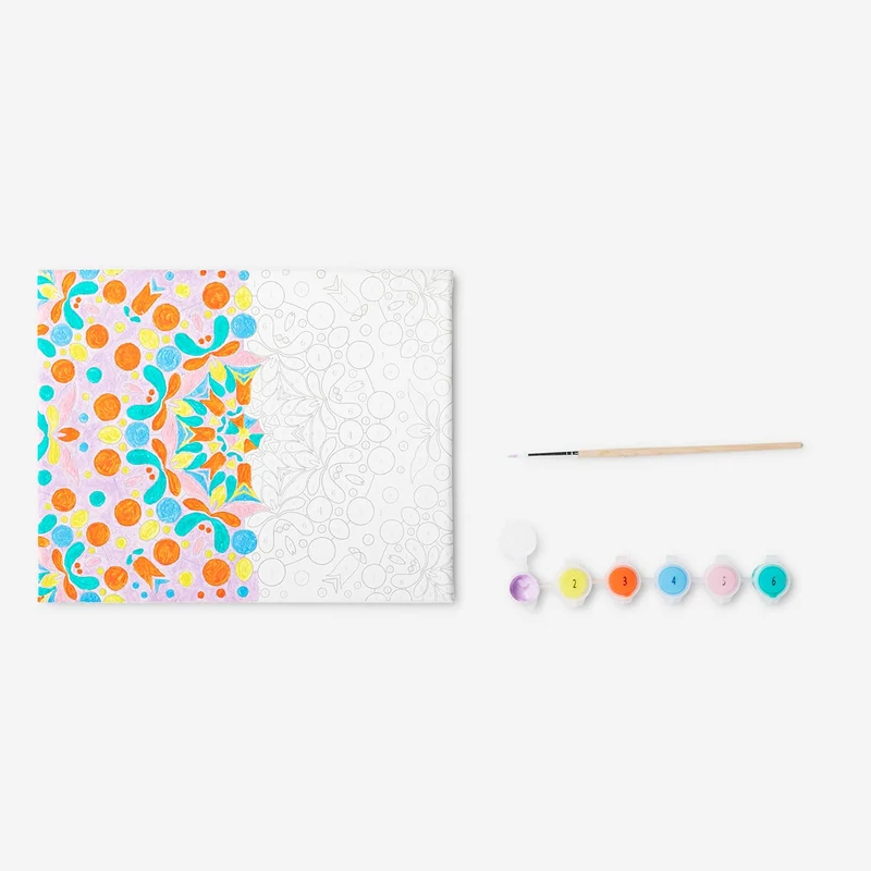 Painting kit. Make art by numbers