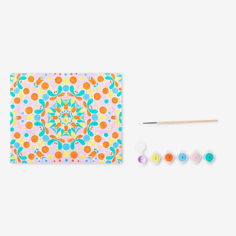 Painting kit. Make art by numbers