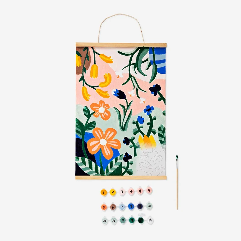 Painting kit. Make art by numbers
