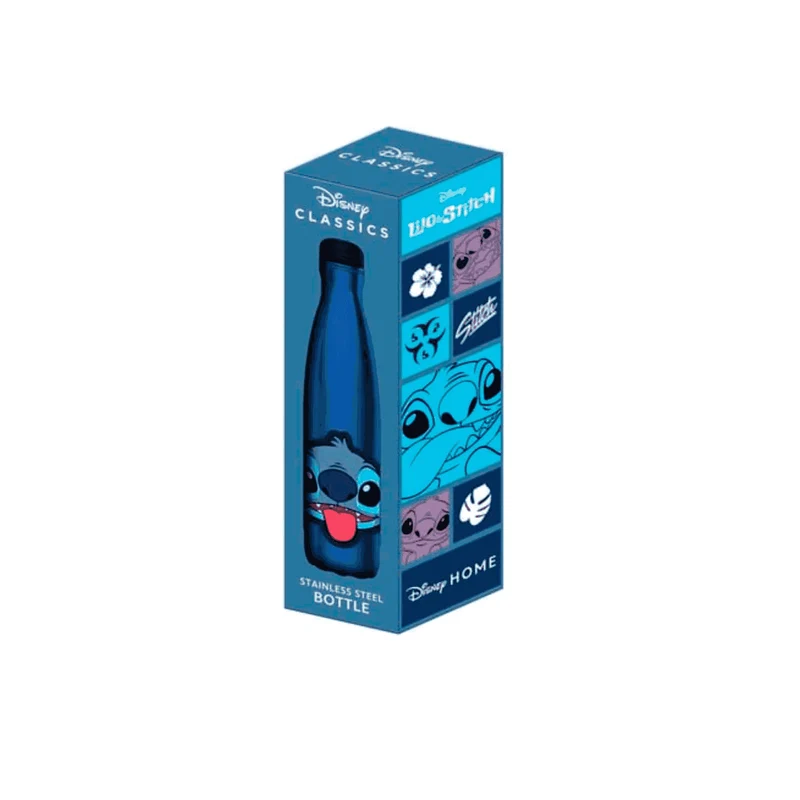 Botella de Agua de Acero Inoxidable Disney Stitch 500 ml