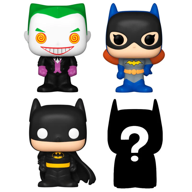 Pack 4 Figuras Bitty Pop - The Joker DC Comics