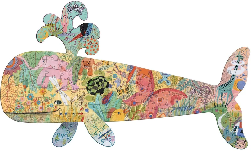 Puzzle Art Ballena · Djeco