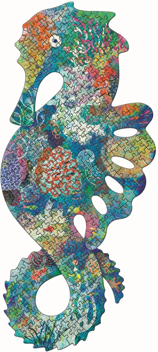 Puzzle Art Caballito de mar · Djeco