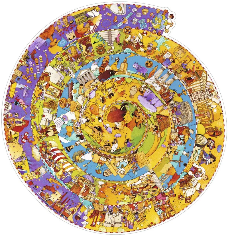 Puzzle Observación La Historia · Djeco