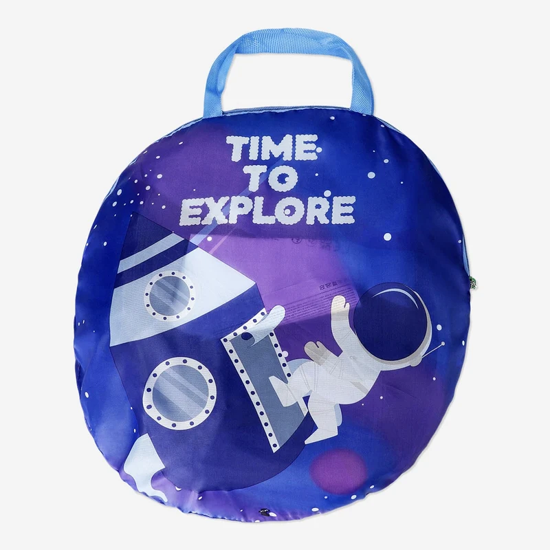 Space themed play tent