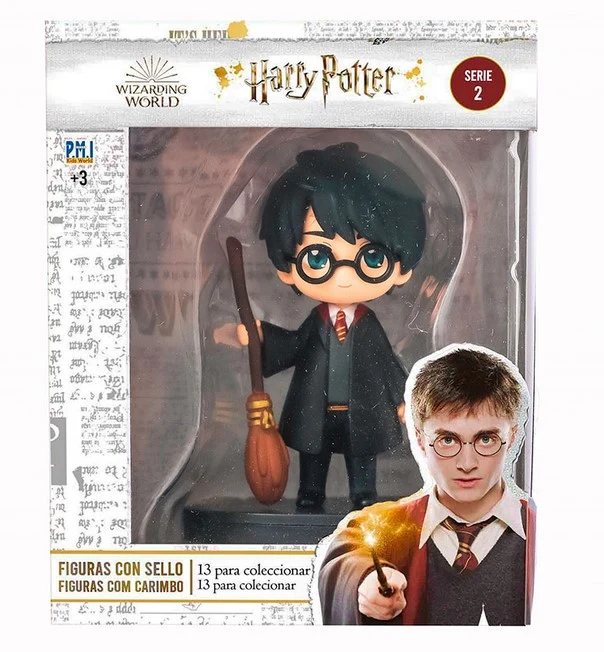 Figura Harry Potter con Escoba 8cm
