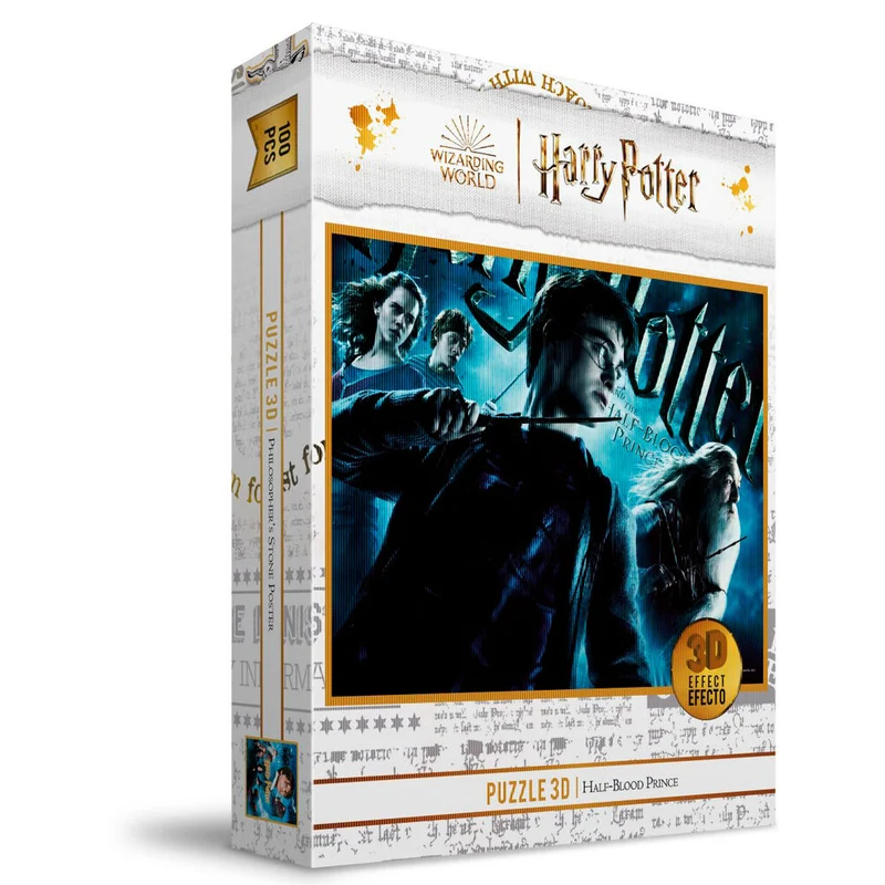 Puzzle Efecto 3D Harry Potter y el Misterio del Príncipe 100pzs
