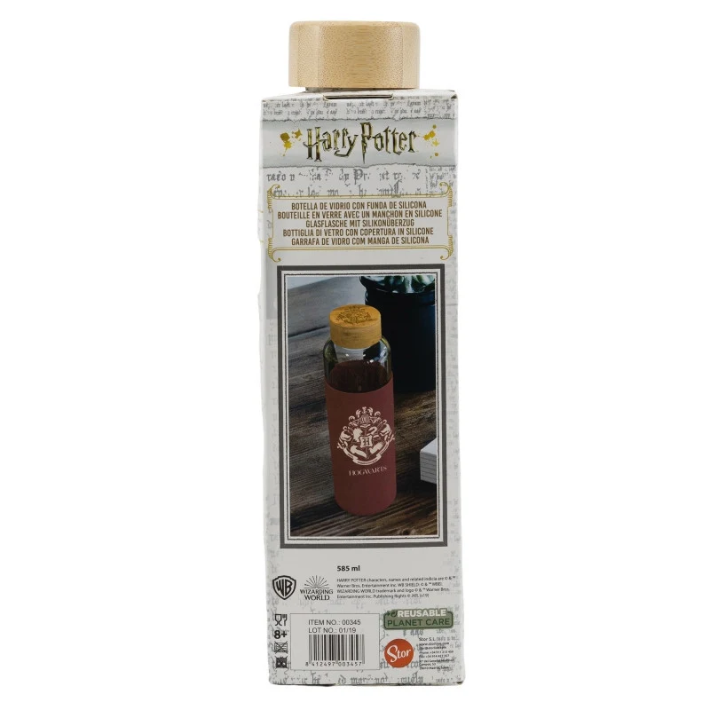 Botella Cristal Hogwarts - Harry Potter 585ml