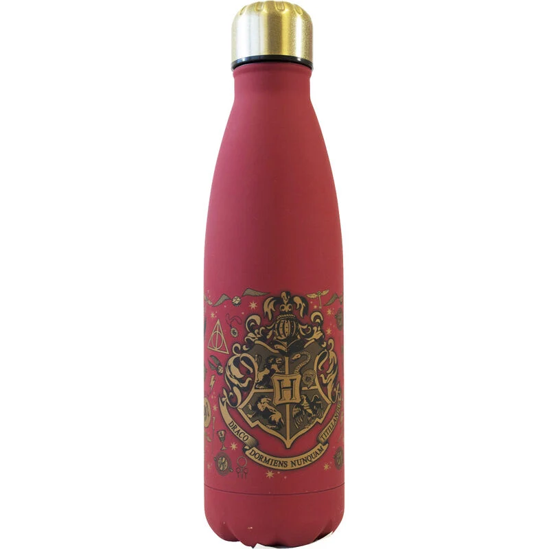 Botella Acero Inoxidable Hogwars - Harry Potter 500ml