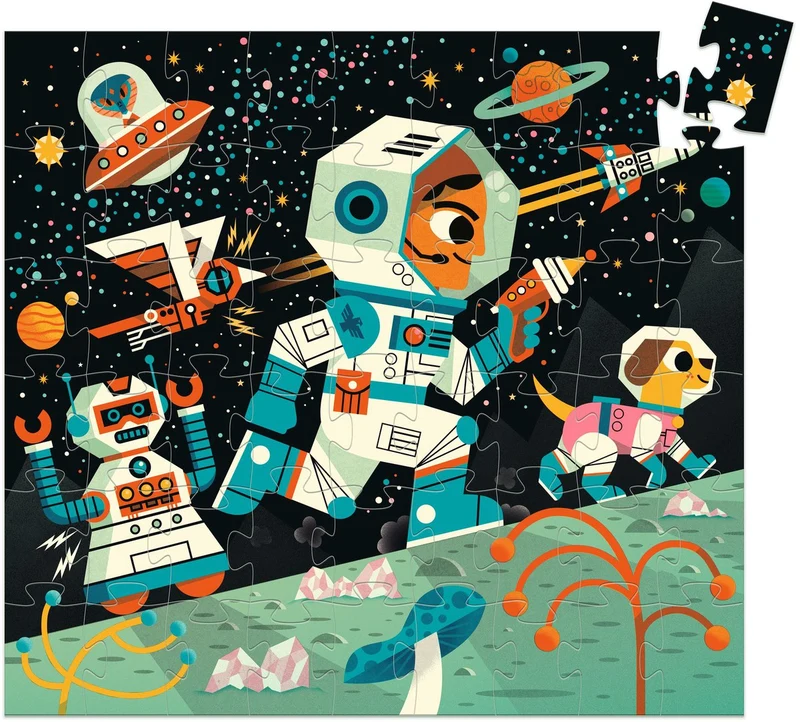 Puzzle Silueta · Estación Espacial