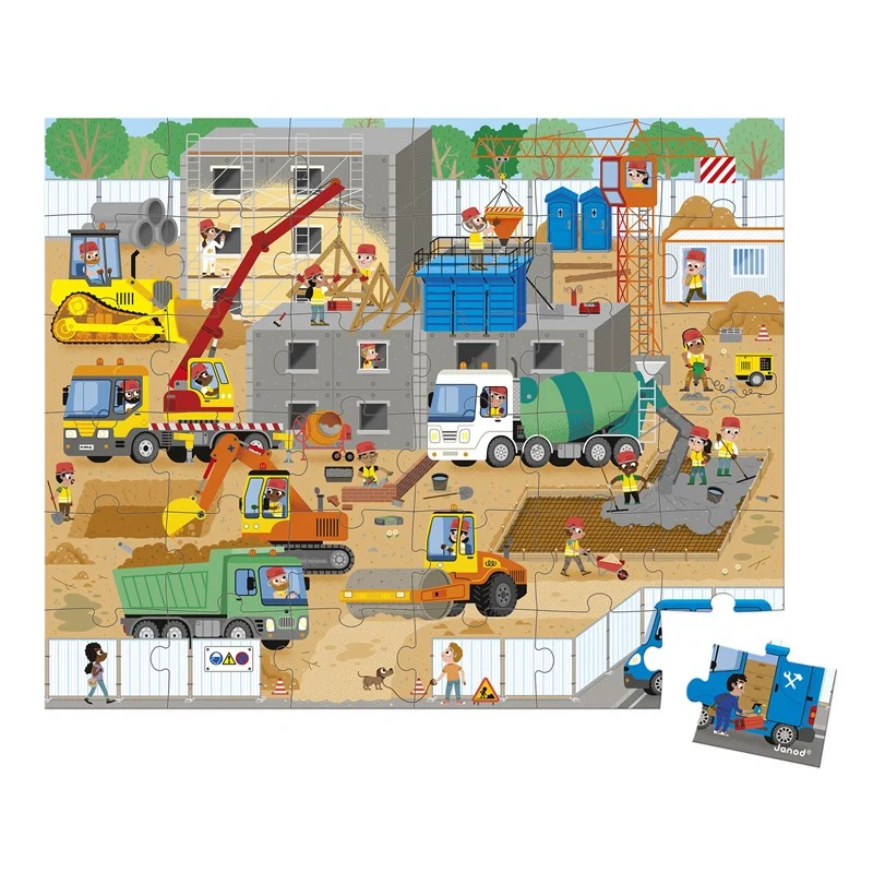 Puzzle obra 36 piezas · Janod