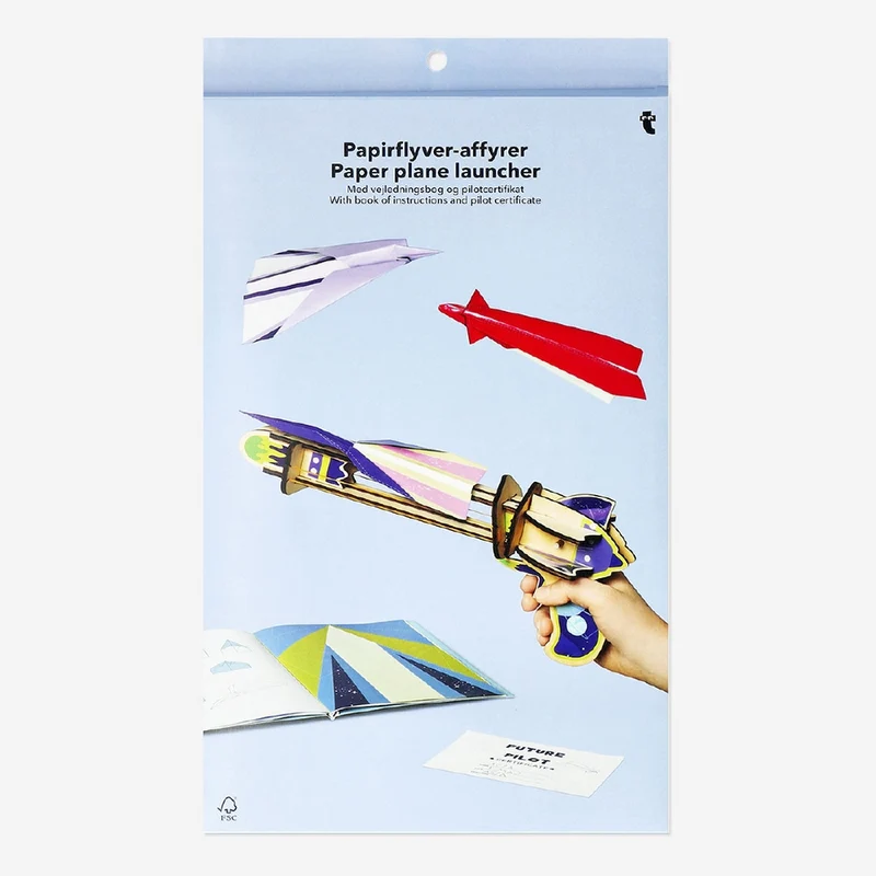 Paper plane launcher