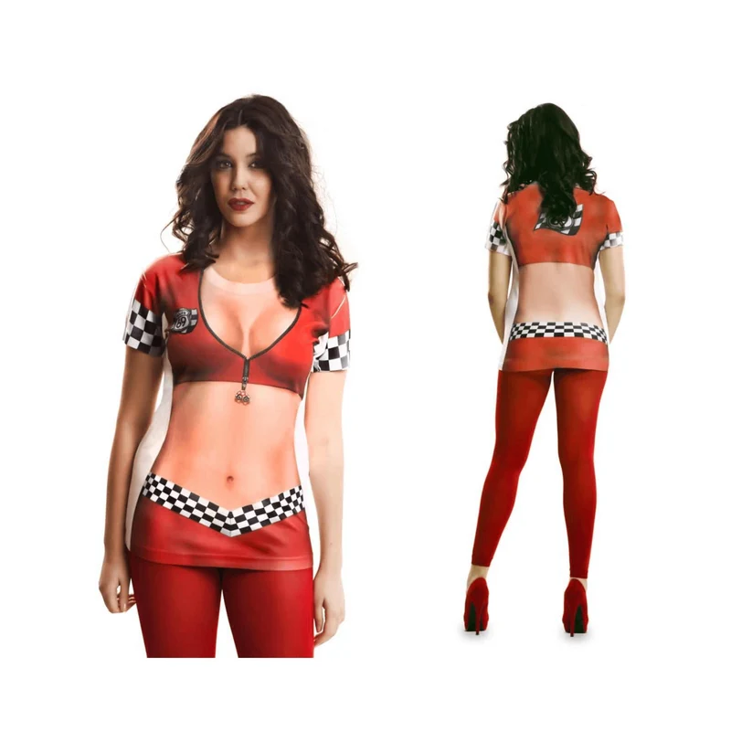 Disfraz de Sexy racing adulto talla M