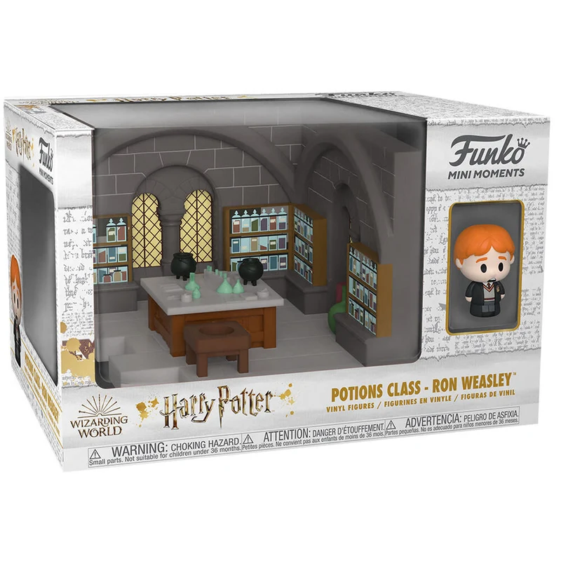 Funko Pop Mini Moment Ron Weasley Clase de Pociones - Harry Potter