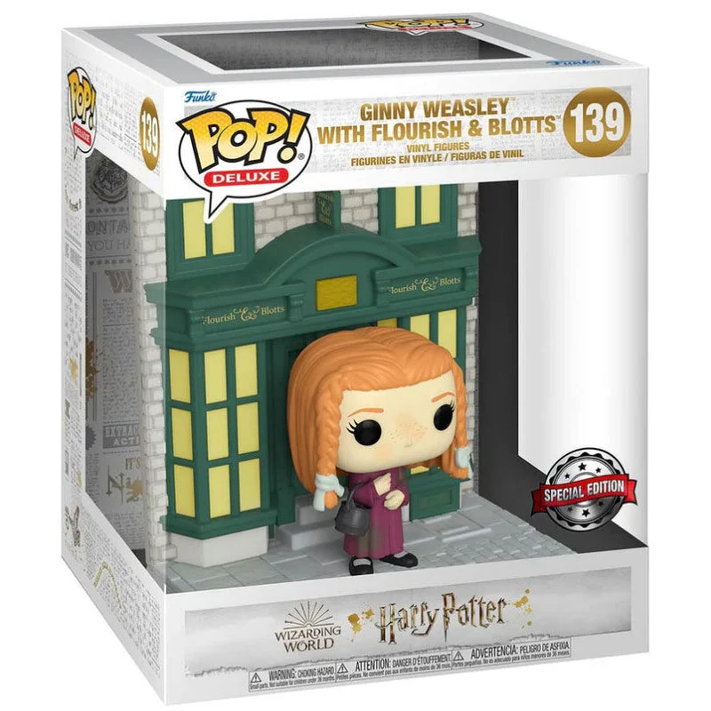 Funko Pop Deluxe Ginny Weasley Flourish and Blotts 139 - Harry Potter