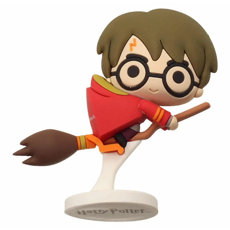 Figura Mini Harry Potter con Escoba Nimbus 6cm