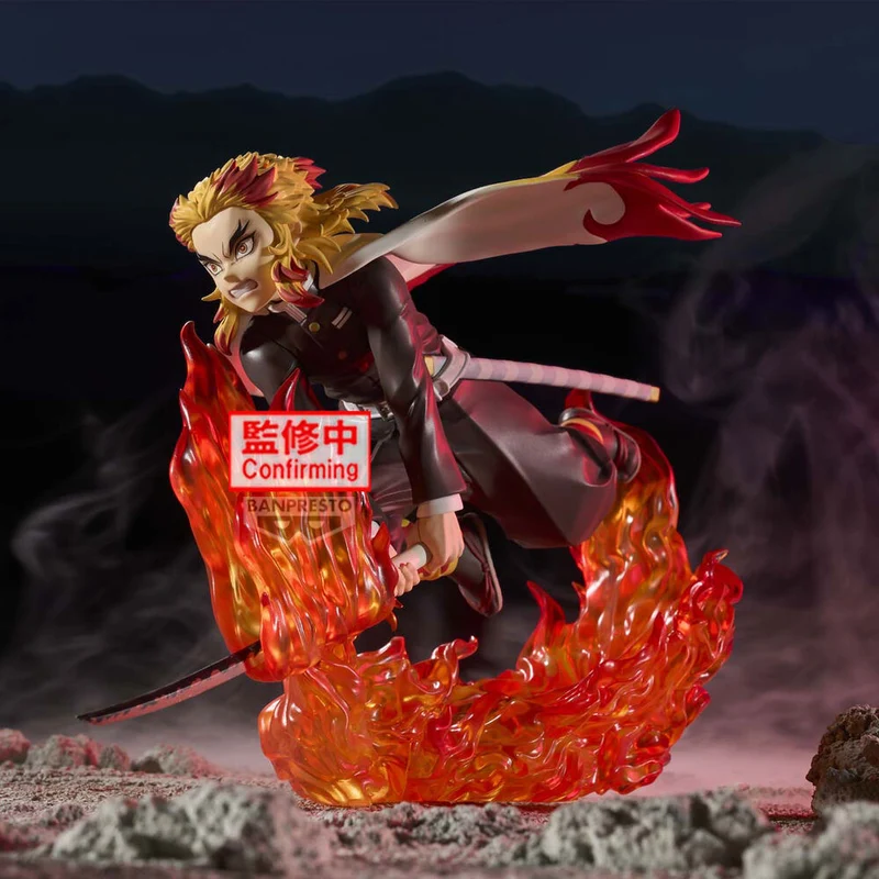 Figura Kyojuro Rengoku - Demon Slayer Vibration Stars 14cm